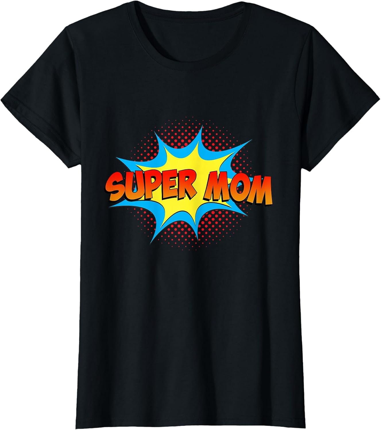Super Mom Family Matching Superhero Comics Set Mothers Day