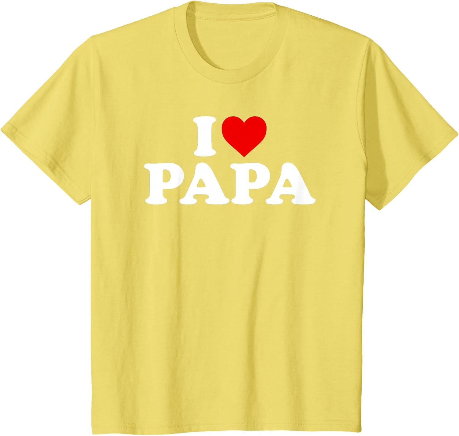 I Love Papa Shirt for Boy Girl Toddler Children Youth