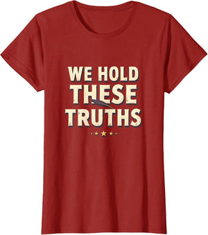 We Hold These Truths Patriotic Design