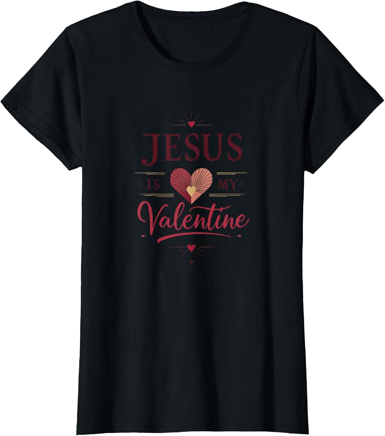 Jesus Is My Valentine Christian Love Design