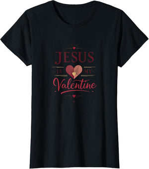 Jesus Is My Valentine Christian Love Design