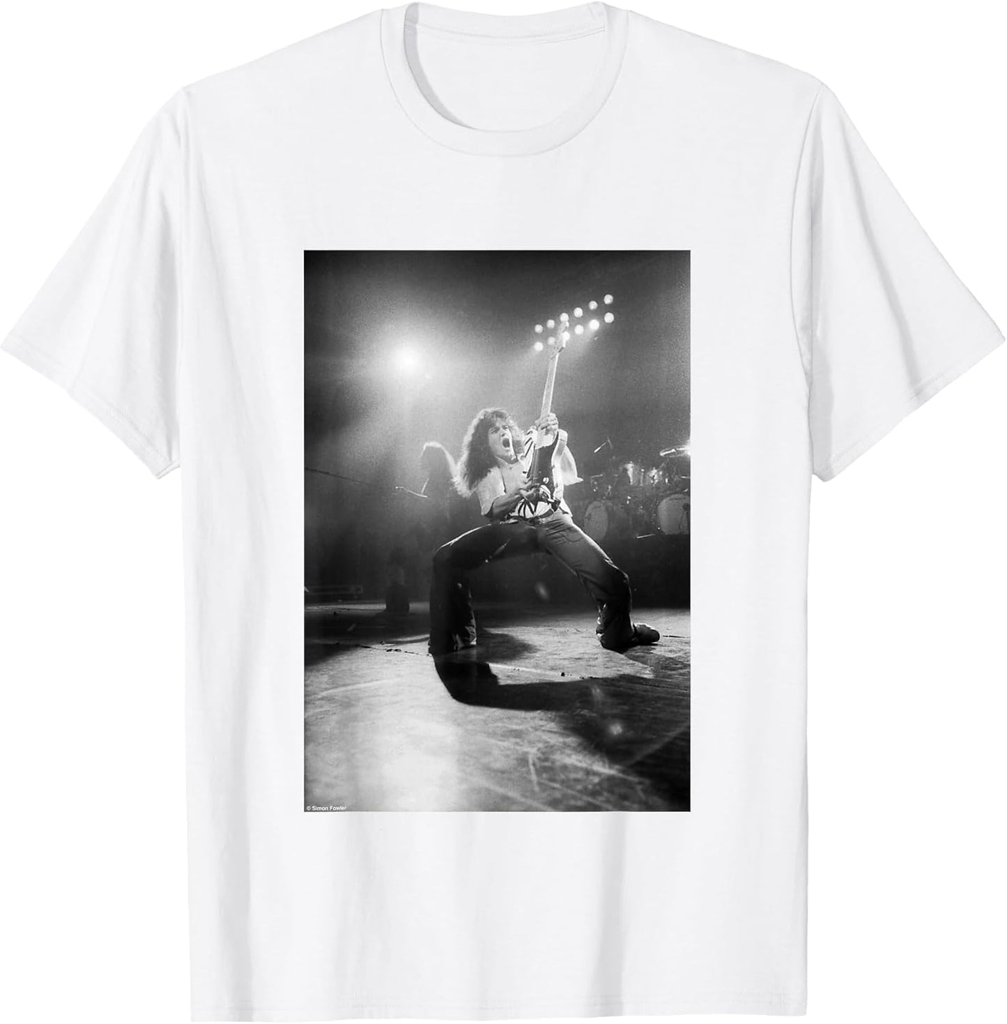 Eddie Van Halen Live Rainbow Theatre by Simon Fowler