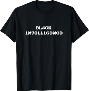 Black Intelligence - 8L4CK 1N73LL163NC3 Alphanumeric Text