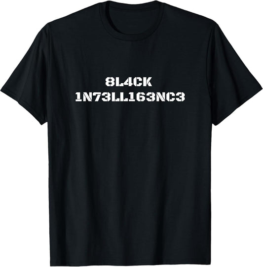 Black Intelligence - 8L4CK 1N73LL163NC3 Alphanumeric Text