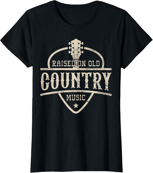 Raised On Old Country Music 80s 90s Vintage Southern Music