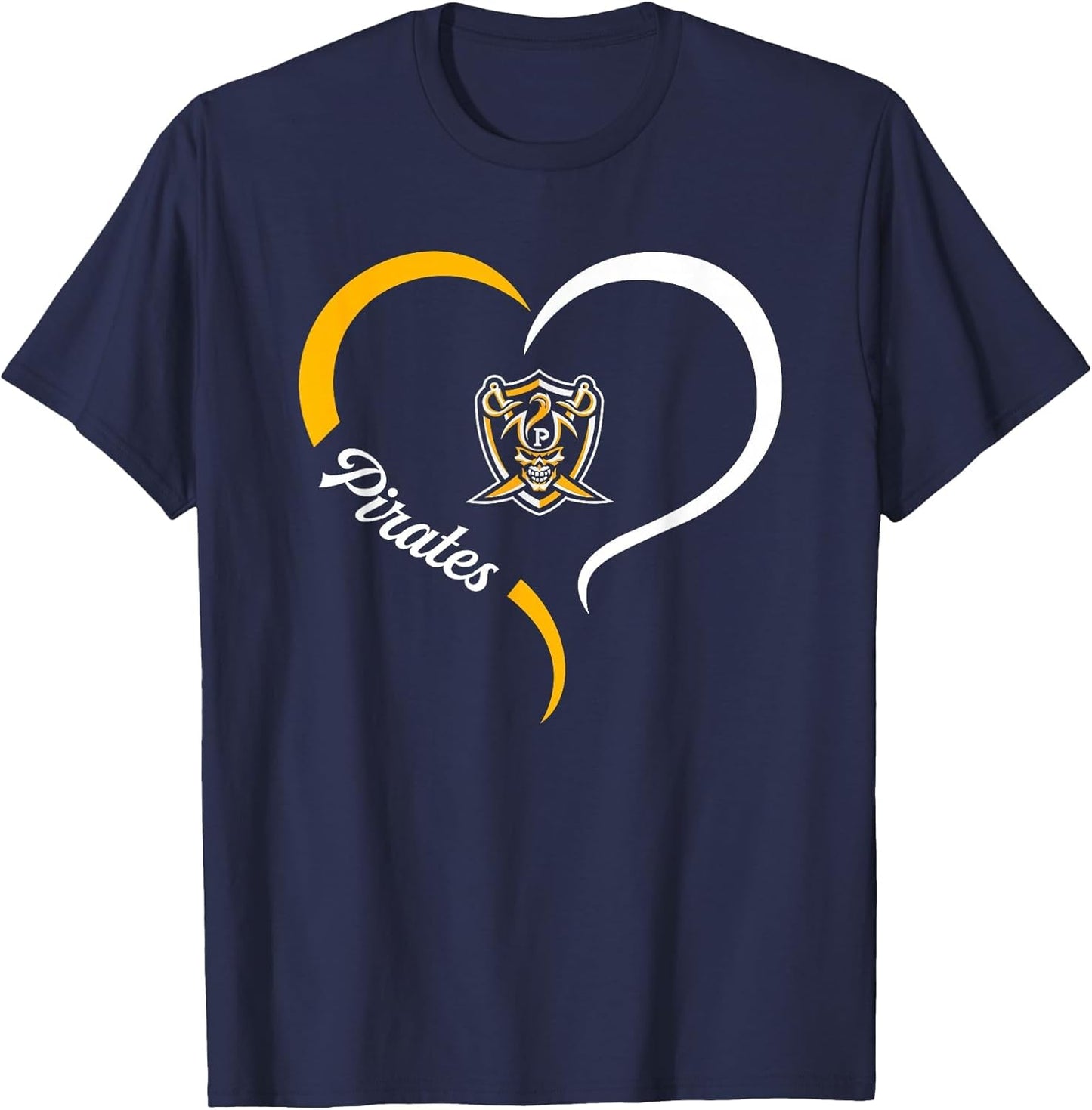 Poth Pirates Logo Half Heart Slogan HS