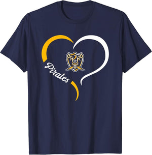 Poth Pirates Logo Half Heart Slogan HS