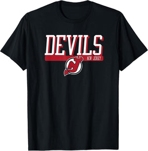 New Jersey Devils Faceoff Black NHL Officially Licensed