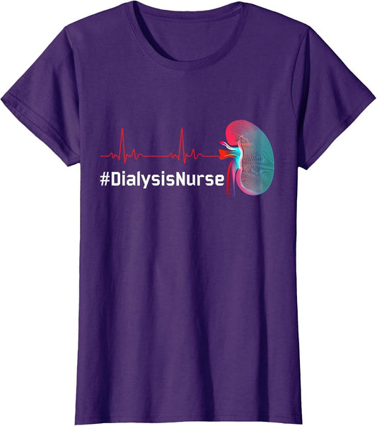 Dialysis Nurse Heartbeat of Kidney Funny Novelty