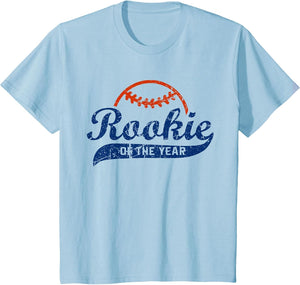 Funny Vintage Baseball Rookie of The Year