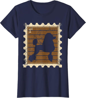 Postage Stamp with a Poodle