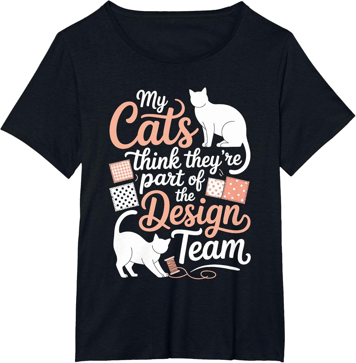 Quilting Humor for Cat Lover Sewing Funny Knitting Quilter