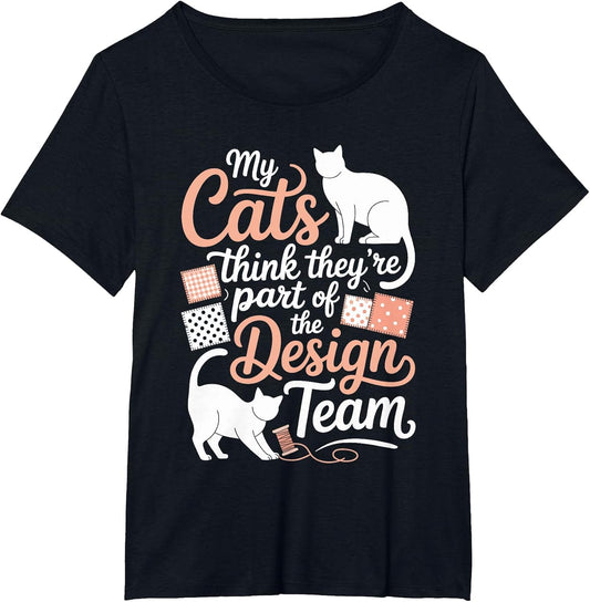 Quilting Humor for Cat Lover Sewing Funny Knitting Quilter