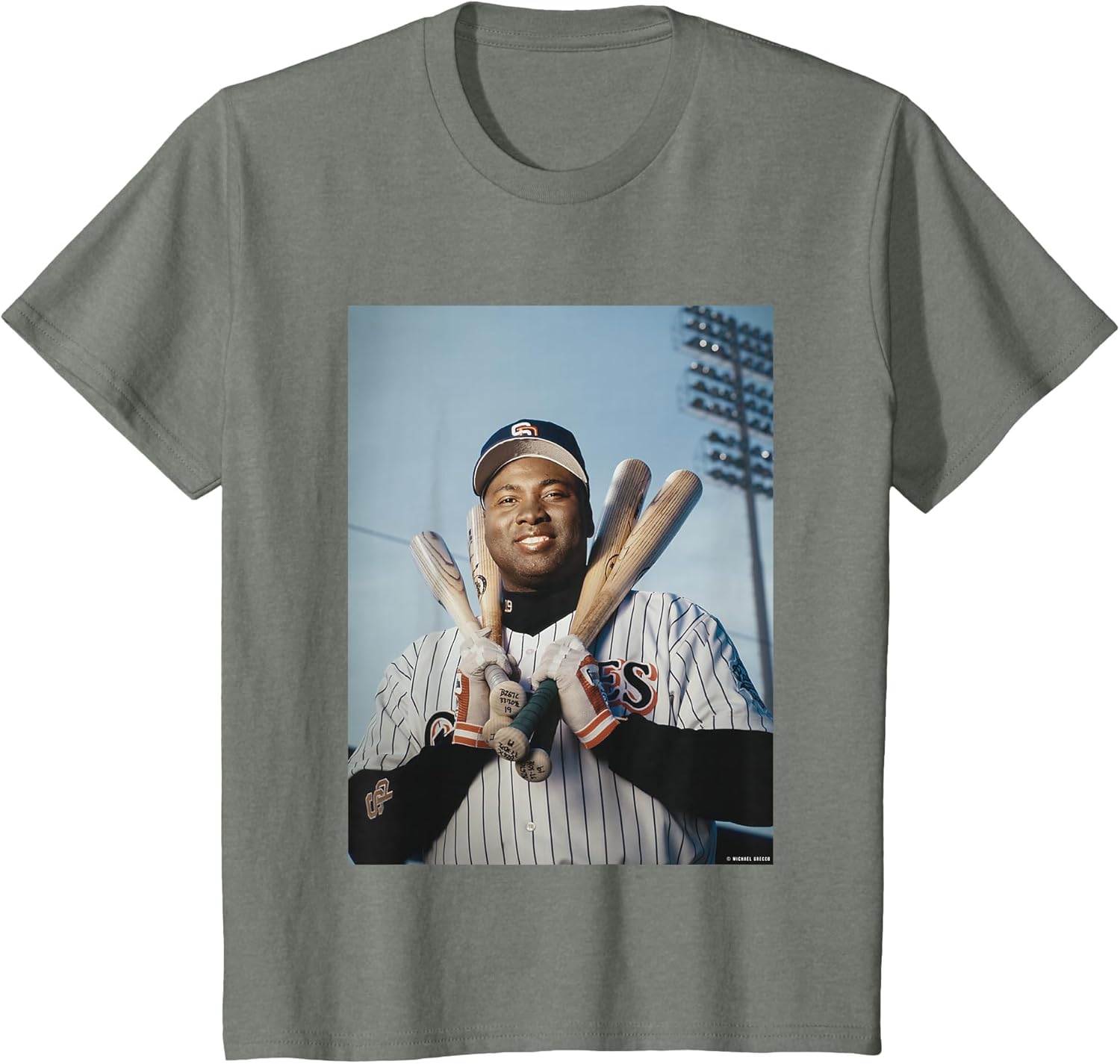 Tony Gwynn Fielder San Diego Mr Padres by Michael Grecco