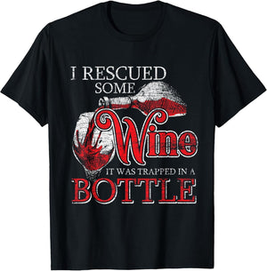I Rescued Some Wine It was Trapped in A Bottle Rescued