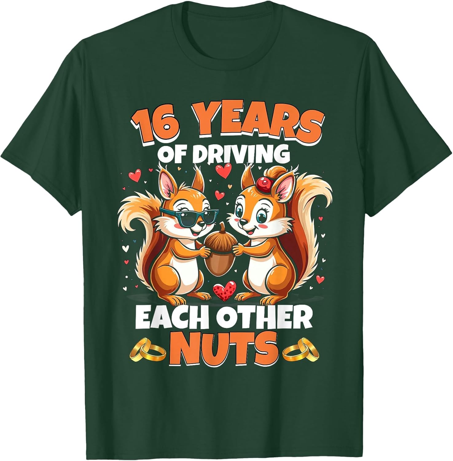16th Wedding Anniversary 16 Years of Driving Each Other Nuts