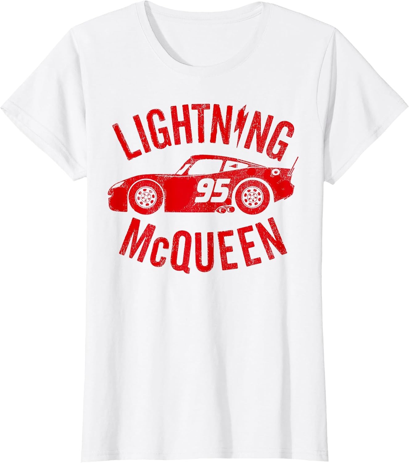 Disney Pixar Cars Lightning McQueen Vintage 95 Race Logo