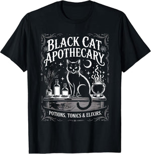 Black Cat Apothecary Potions Elixirs Magic Witchy Herbal