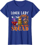 Lunch Lady Squad Thanksgiving Halloween Fall TRE Boo Ghosts