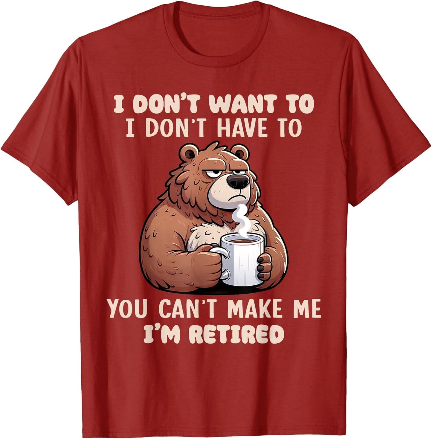 Funny Retirement I'm Retired Sarcastic Humor Graphic