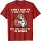 Funny Retirement I'm Retired Sarcastic Humor Graphic