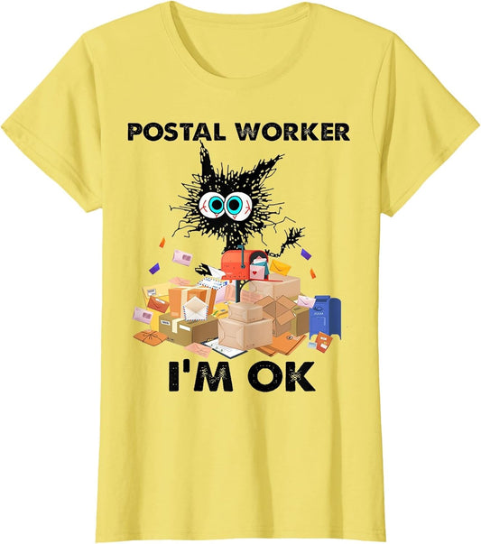 Cat Postal Worker I'm OK