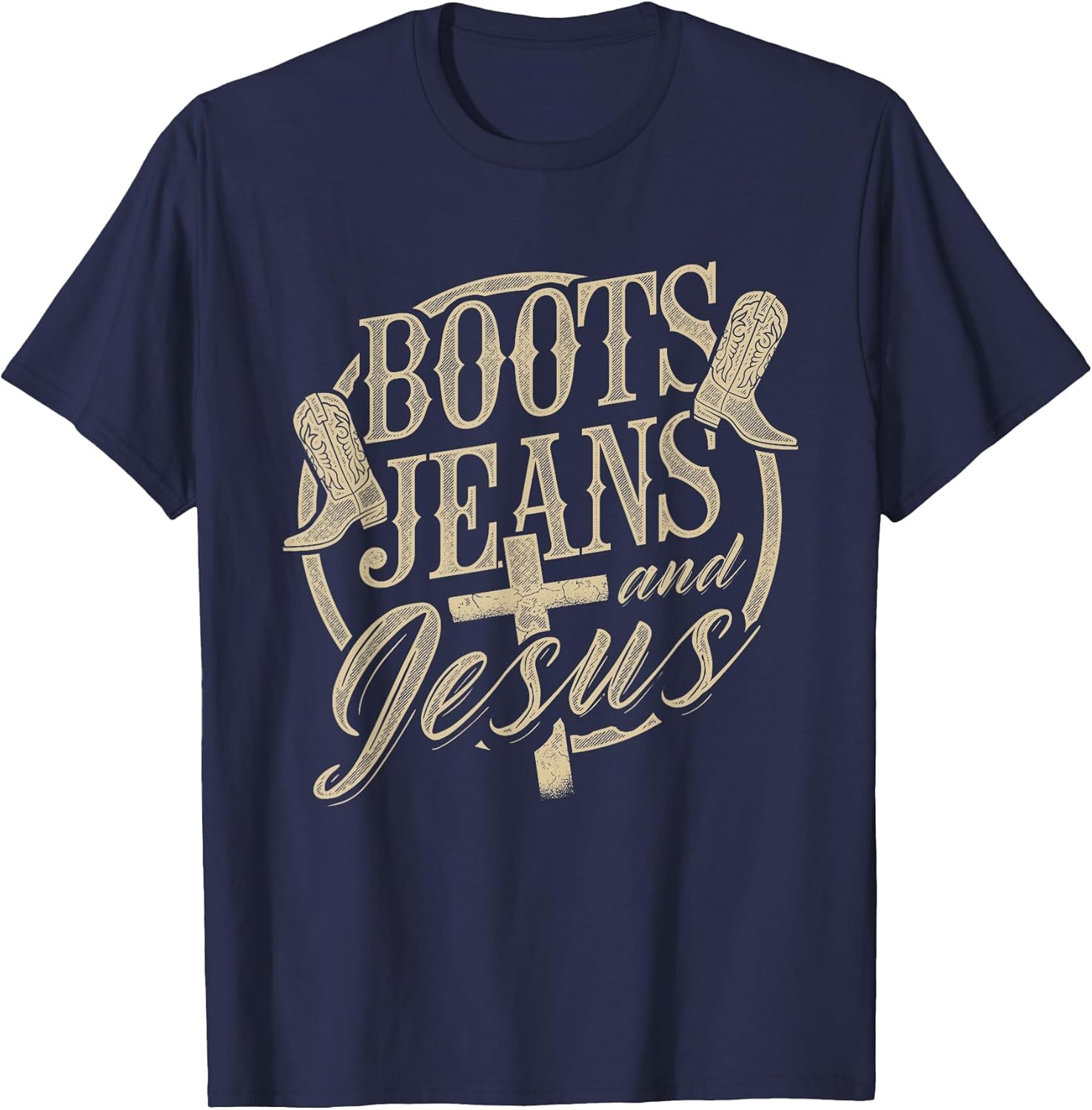 Boots Jeans and Jesus Equestrian Horse Lover Riding