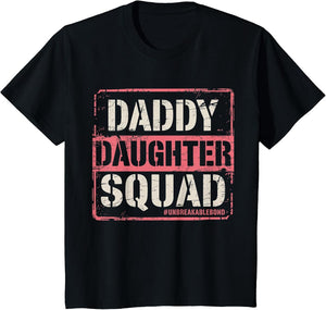 Daddy Daughter Squad Fathers Day Matching Dad and Daughter
