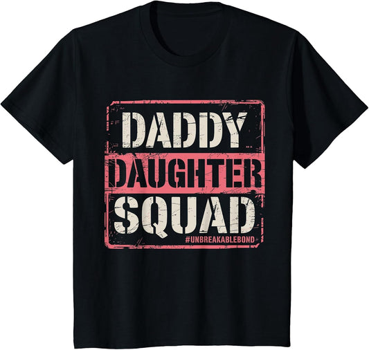 Daddy Daughter Squad Fathers Day Matching Dad and Daughter