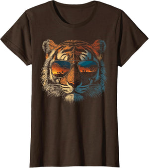 Retro Novelty Men Women Kids Funny Tiger