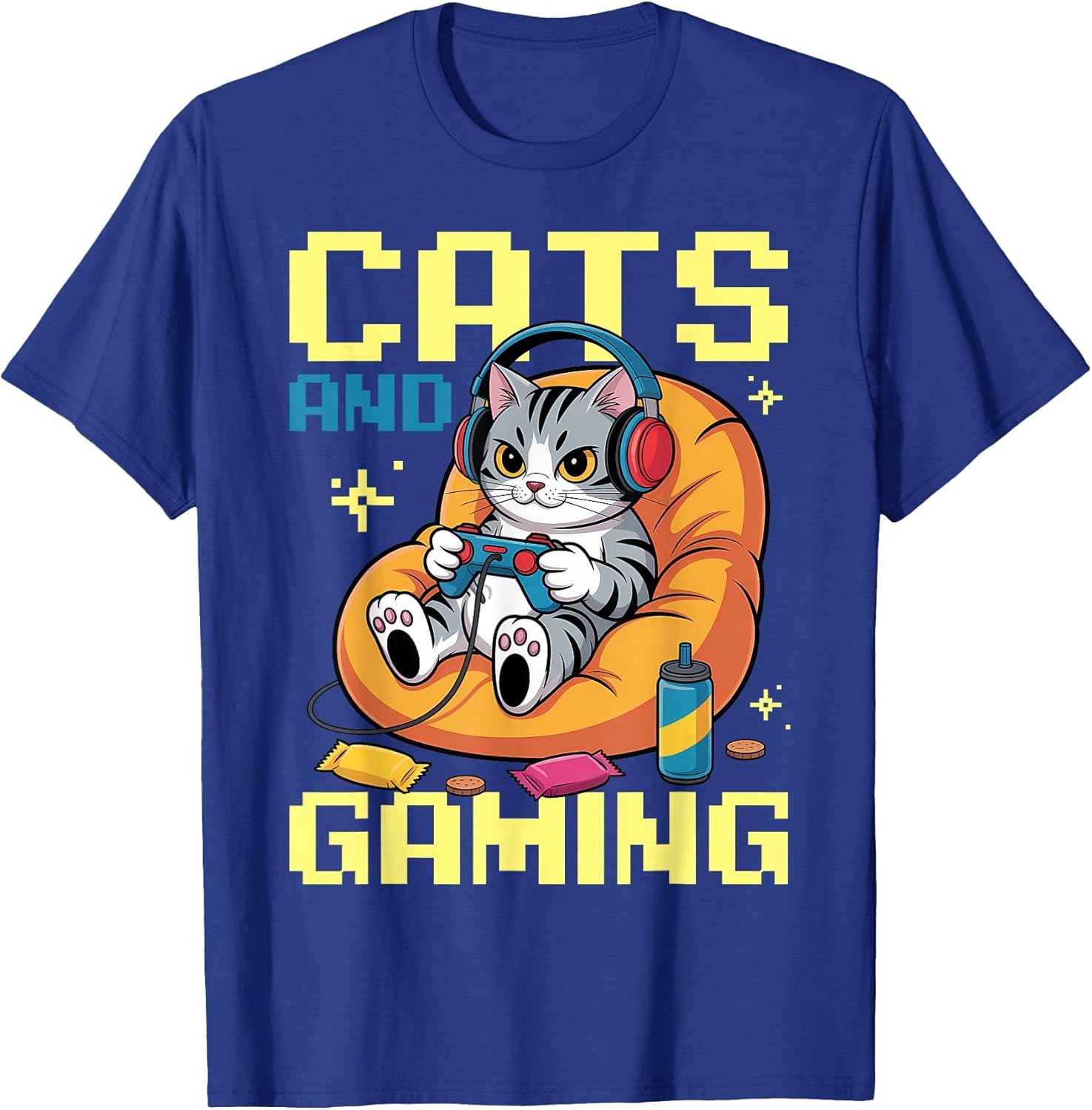 Gamer Gaming Cat Video Game