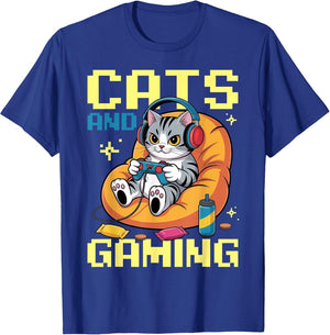Gamer Gaming Cat Video Game