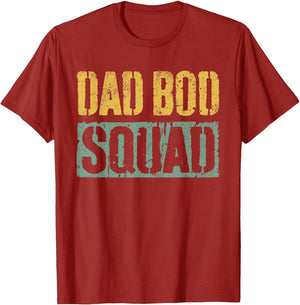 Dad BOD Squad Shirt Men Fathers Day