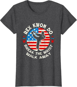 Rex Kwon Do American Flag Taekwondo Martial Art Sport