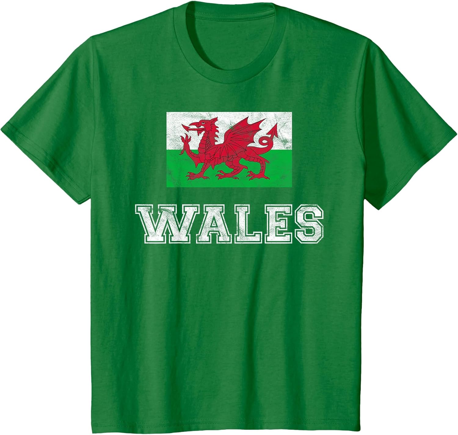 Wales Flag Vintage I Men Women Kids