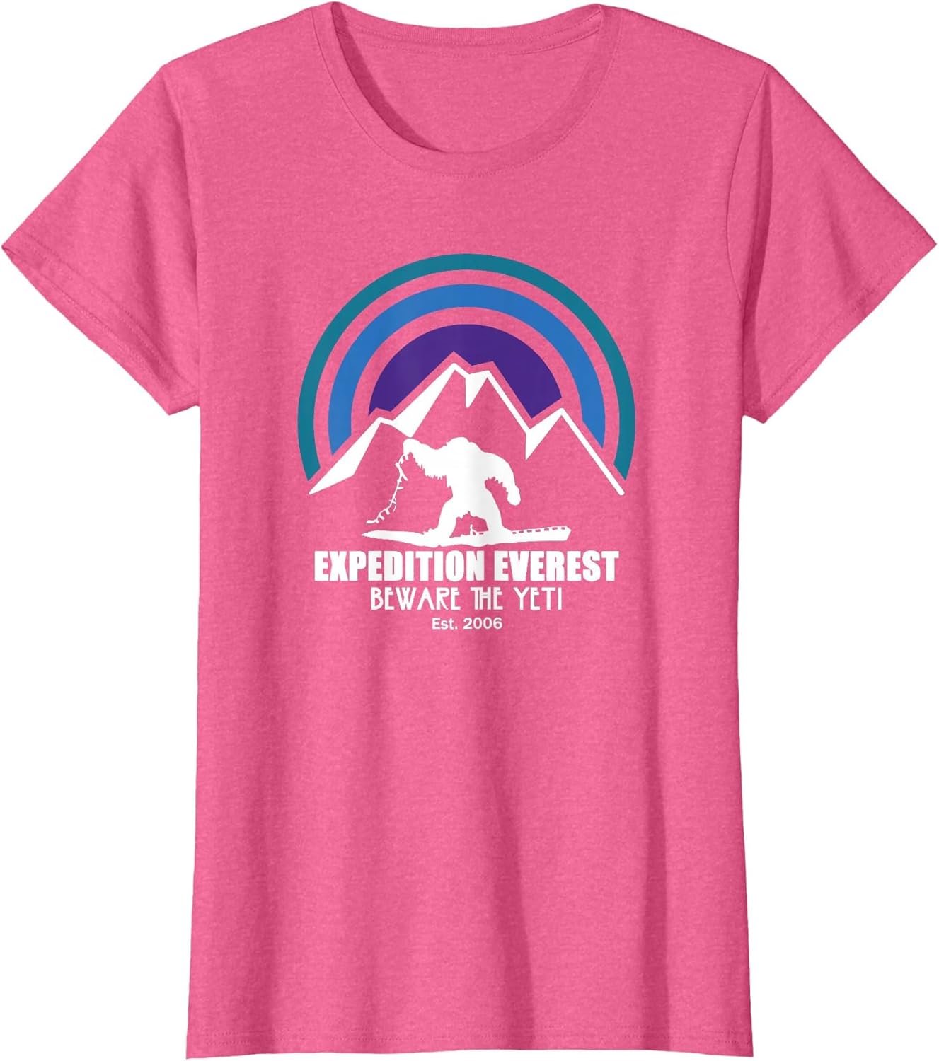 Expedition Everest, Fear The Yeti, Snow Monster, Retro