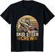 Retro Skid Steer Crew Vintage Heavy Equipment Operator