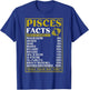 Pisces Zodiac Facts Design - Zodiac Facts Funny Pisces