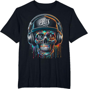 Dripping Paint Skull | Men Women XS - 6XL | Graphic