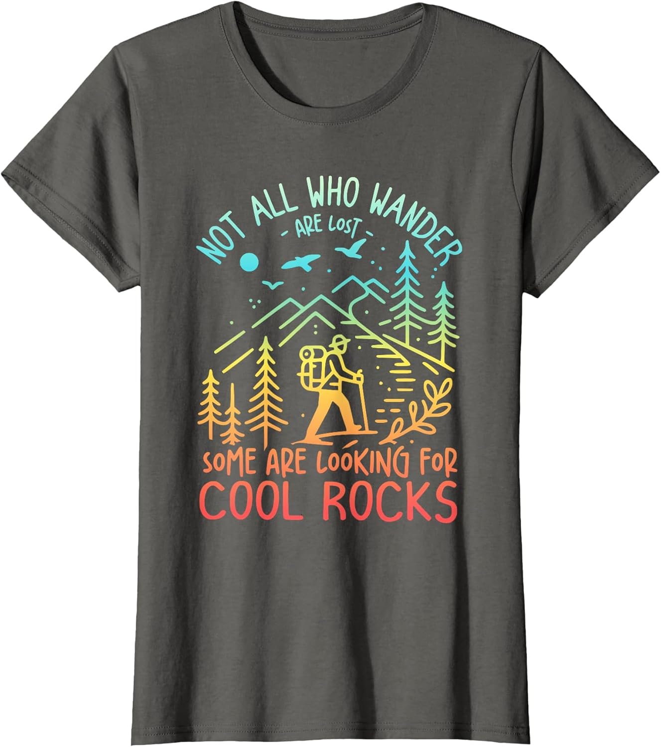 Not All Who Wander are Lost Some are Looking for Cool Rocks