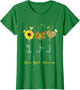 Spina Bifida Awareness Faith Hope Love Leopard Sunflower