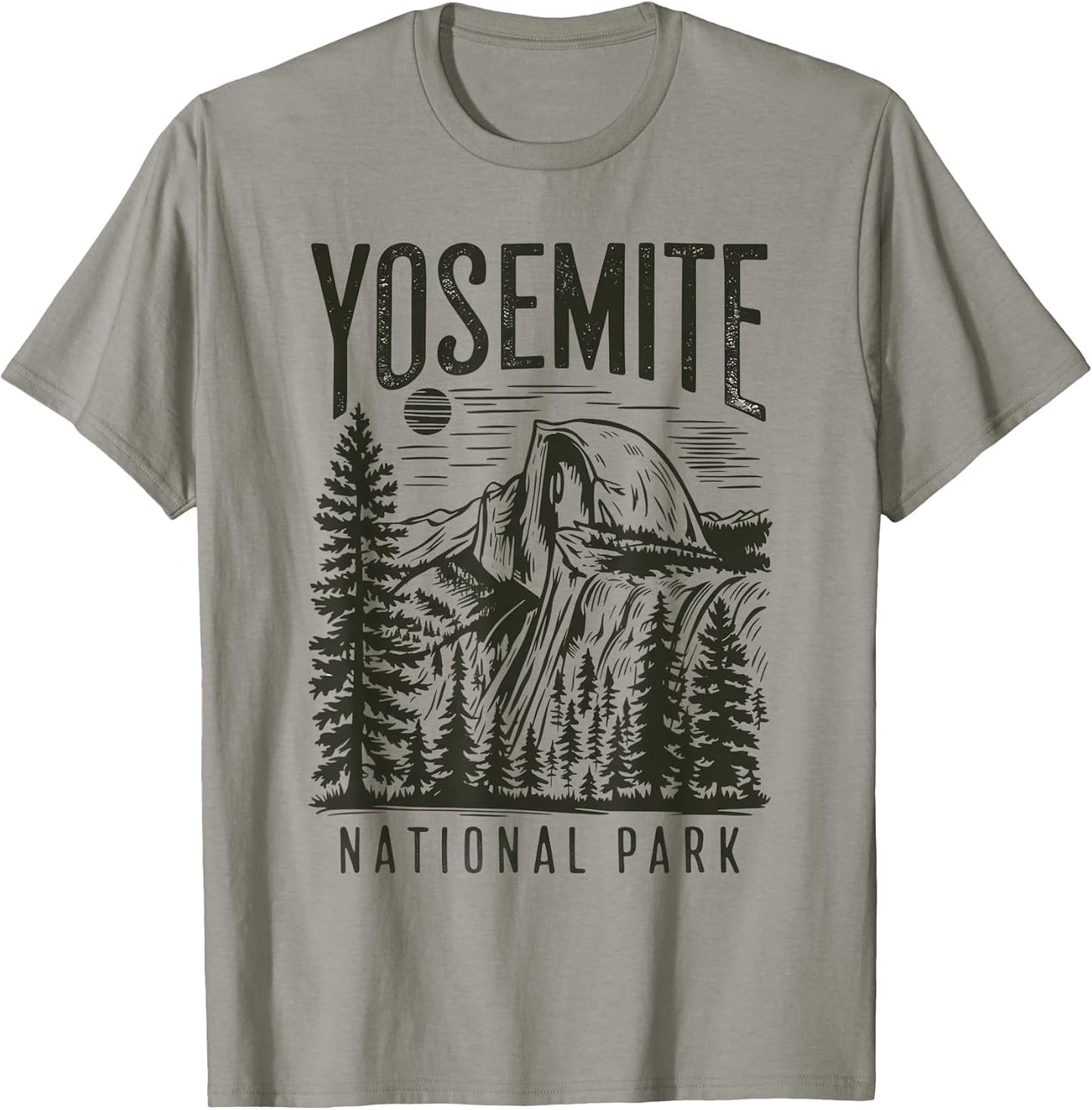 Retro Yosemite Half-Dome National Park Vintage