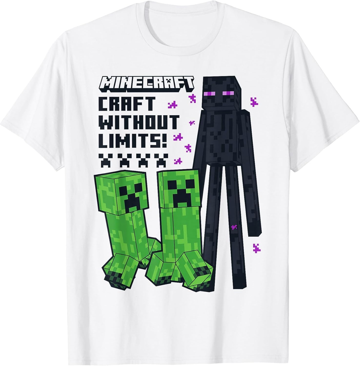 Minecraft Enderman and Creepers Craft Without Limits