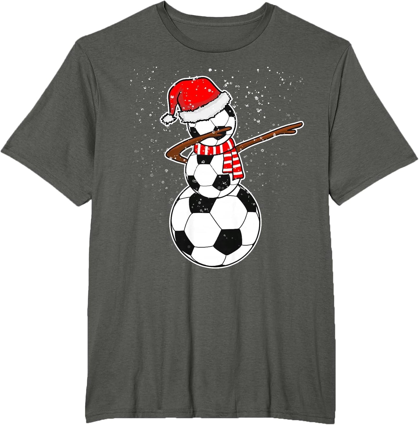 Dabbing Snowman Soccer Shirt