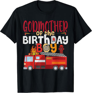 Godmother of The Birthday Boy Fire Truck Firefighter Party