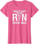 RN Rescue Ninja Funny Registered Nurse Nursing Joke Quote
