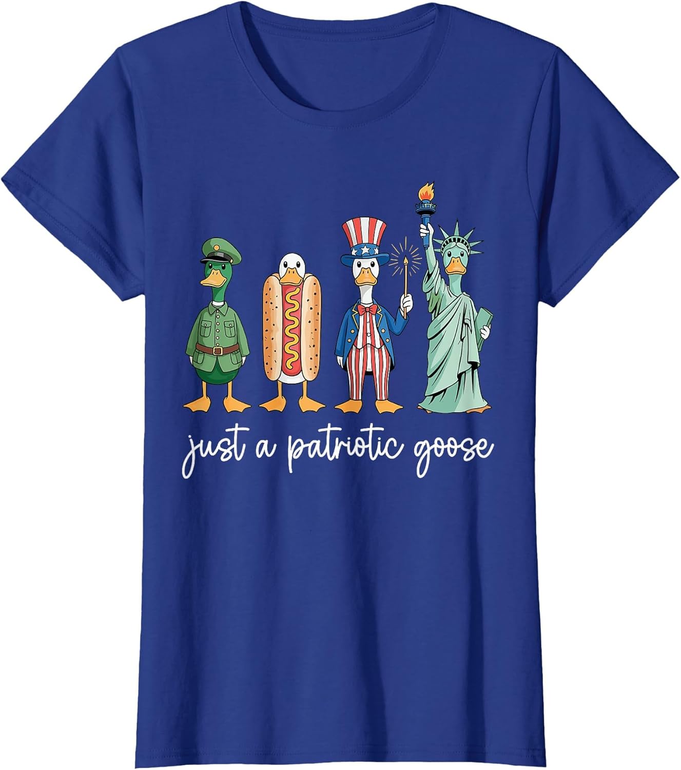 Just A Patriotic Silly Goose 4th of July Independence Day
