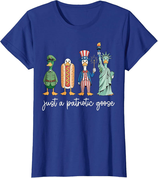 Just A Patriotic Silly Goose 4th of July Independence Day