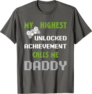 Nerdy Funny Father Day Gamer Dad Daddy Men Love Video Gaming