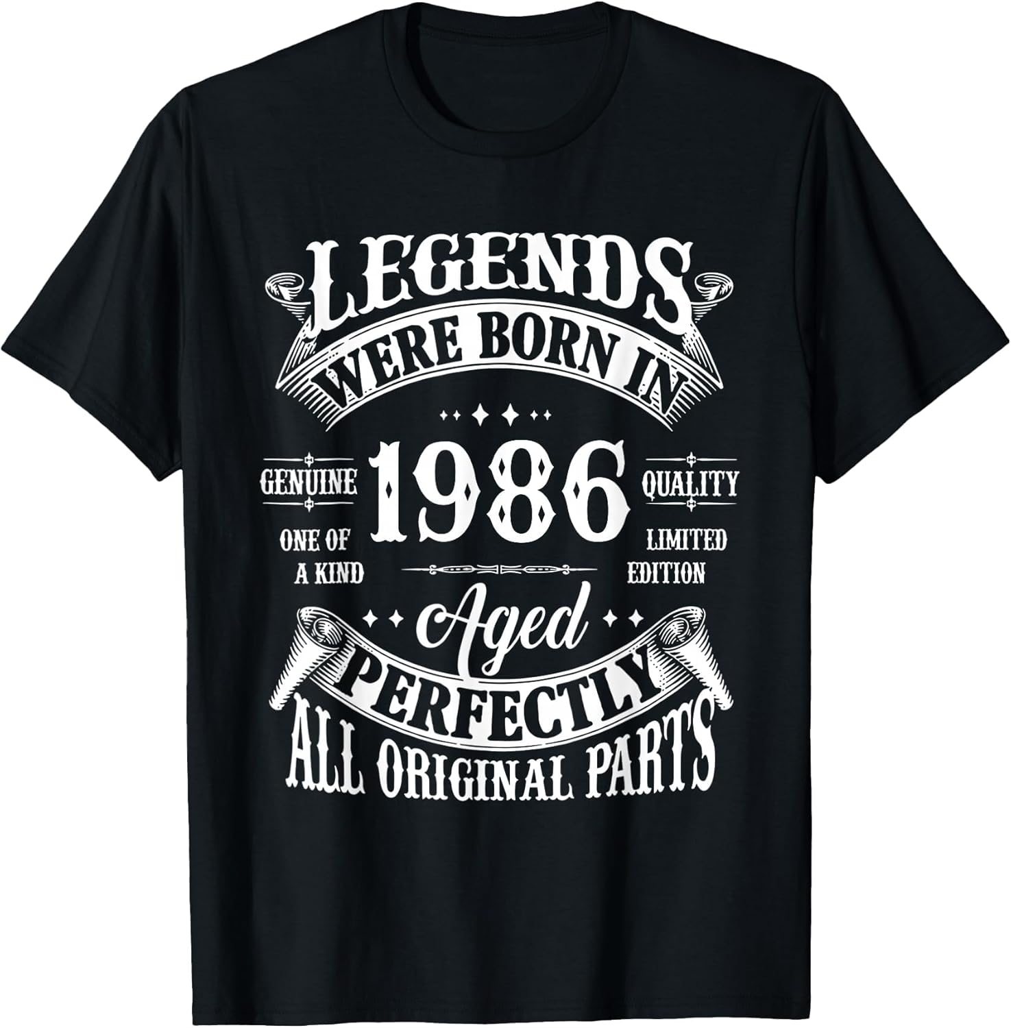40th Birthday Shirt Vintage Born in 1986 40 Years Old B-Day